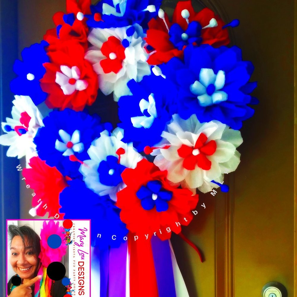 4th of July Wreath